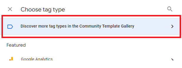Discover more tag types in the Community Template Gallery